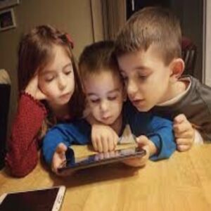 Children addicted to technology